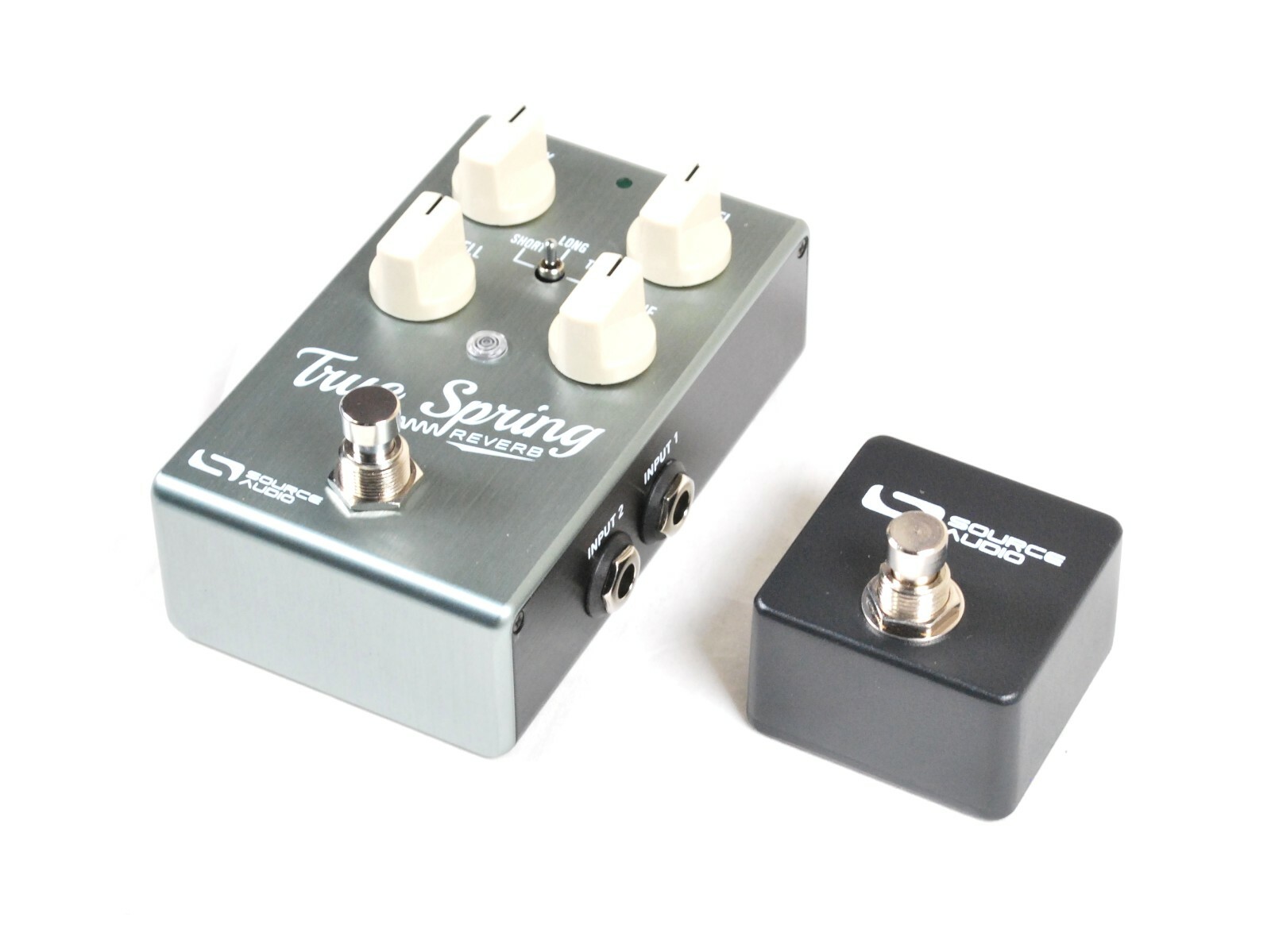Used Source Audio SA247 True Spring Reverb Effects Pedal w/ SA167 Tap Switch