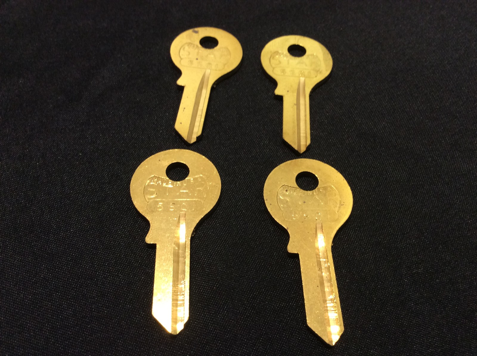 Squire by Star SQ1 Key Blanks, Set of 4- Locksmith