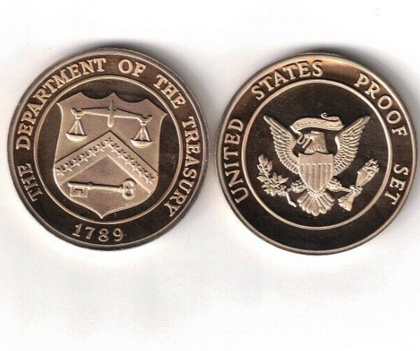 1982 Roll Of 20 Small Dollar size Proof set Metals!