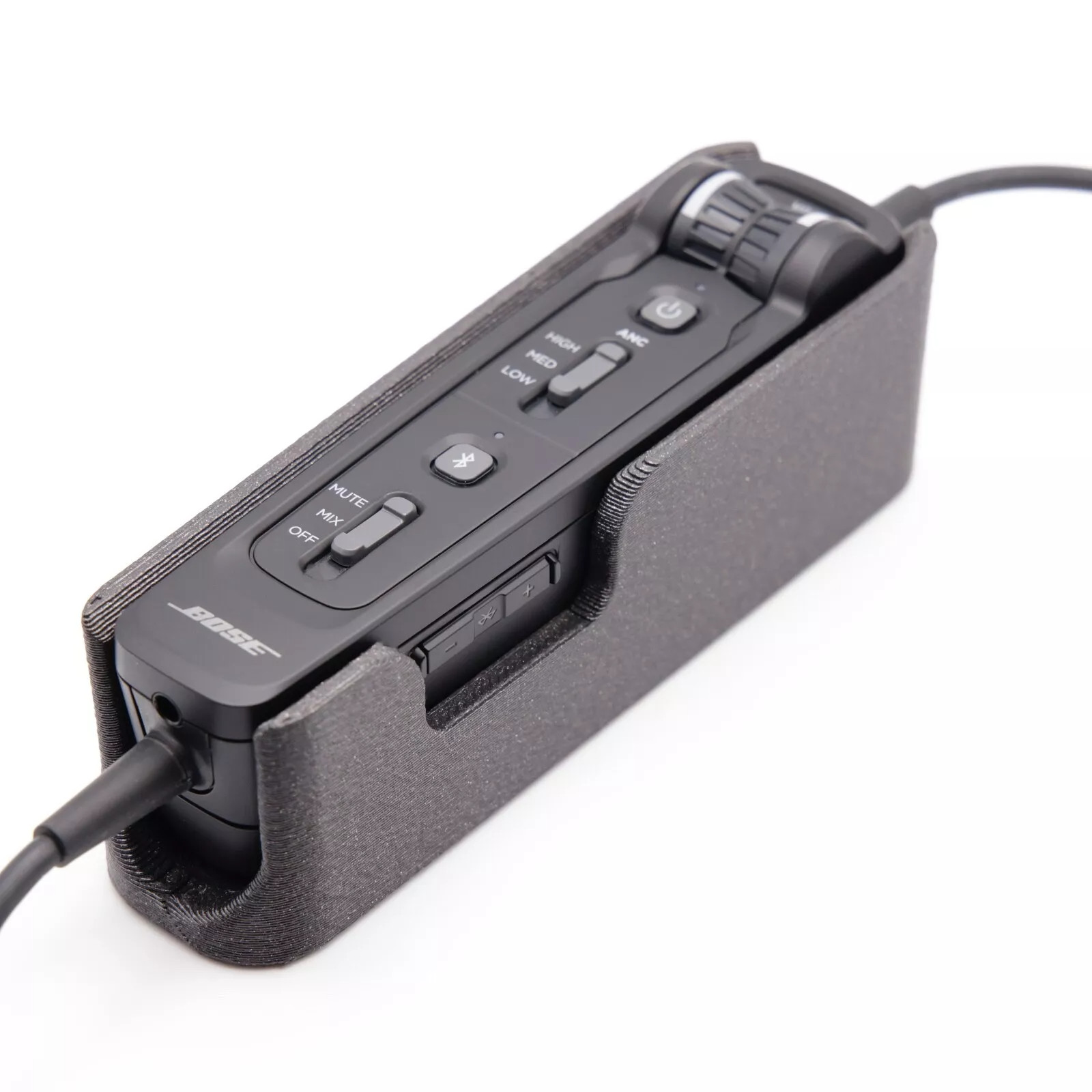 Mounting Bracket for Bose A30 Aviation Headset Controller Mount Holder