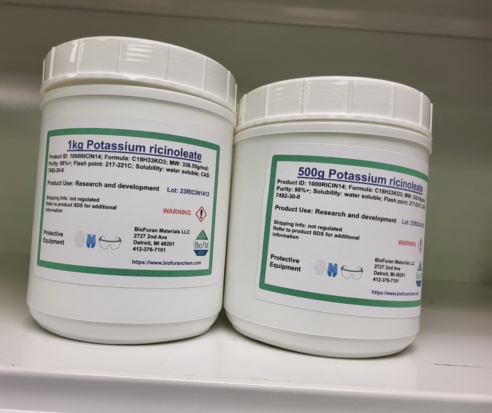 Potassium ricinoleate