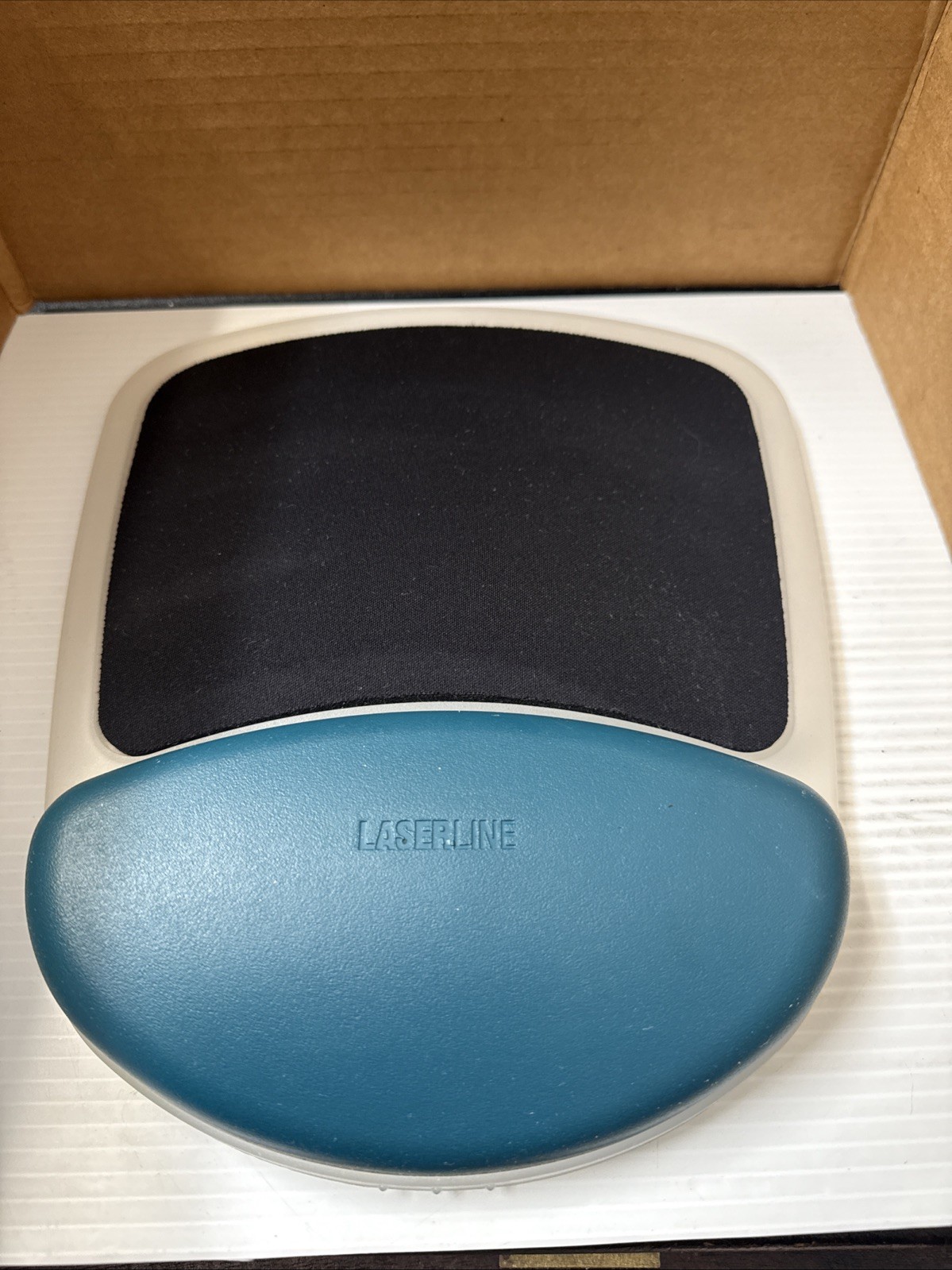 Vintage Laserline Mousepad. Mouse Not Included