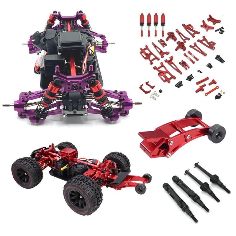 For MJX Hyper Go 1/14 14209 14210 RC Metal Upgrade Parts Drive Shaft/Wheelie Bar