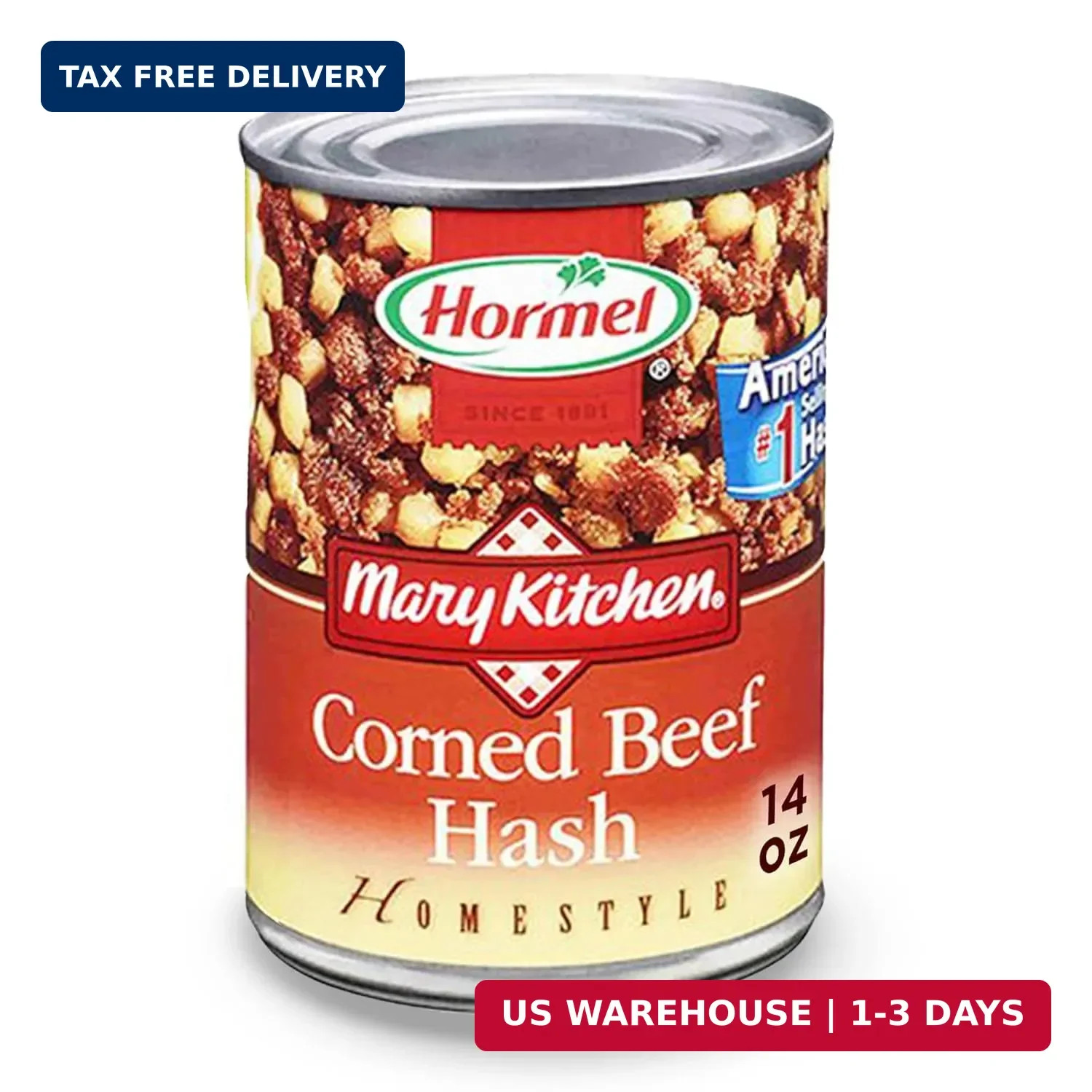 Mary Kitchen Hash Corned Beef Hash 14 oz (8 Pack)