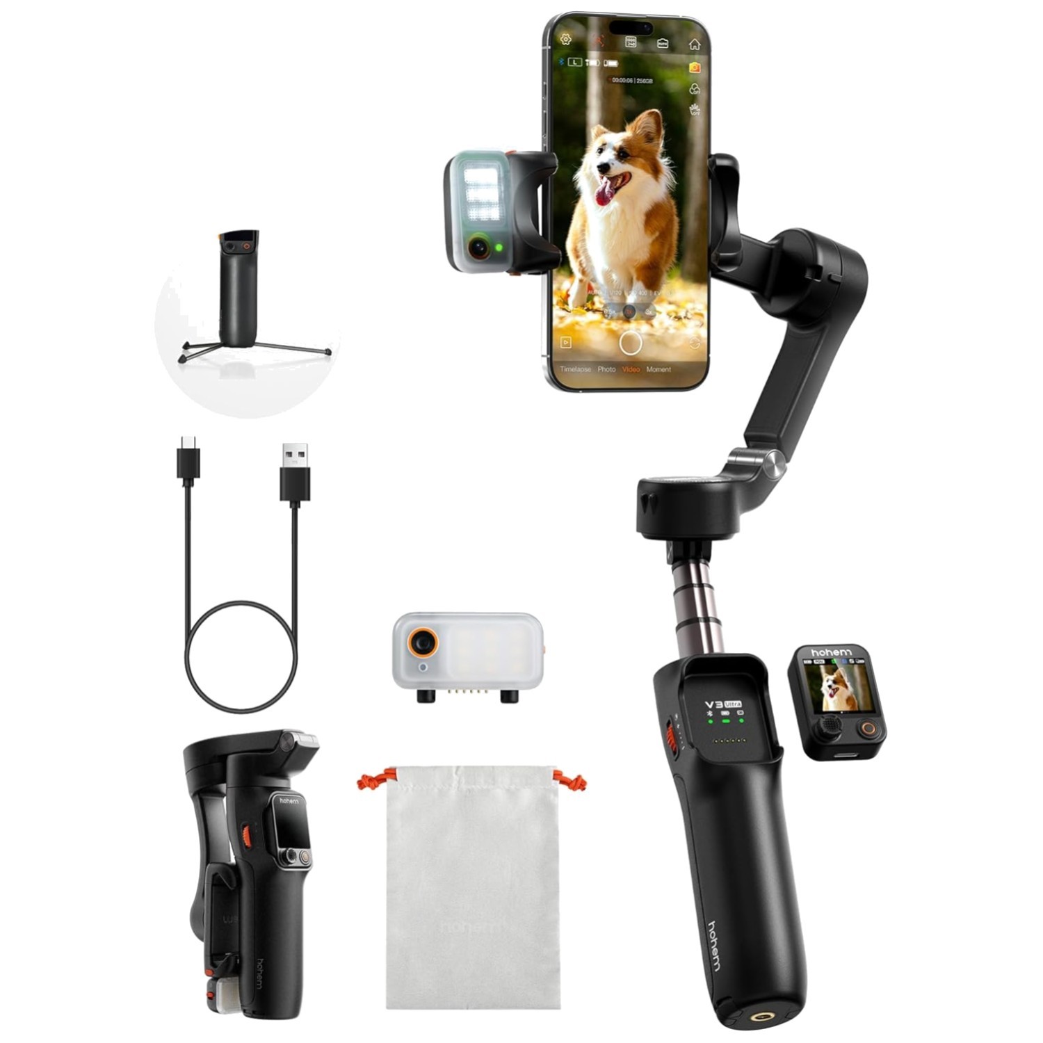 iSteady V3 Ultra Gimbal Stabilizer - Your Touch Your Moment