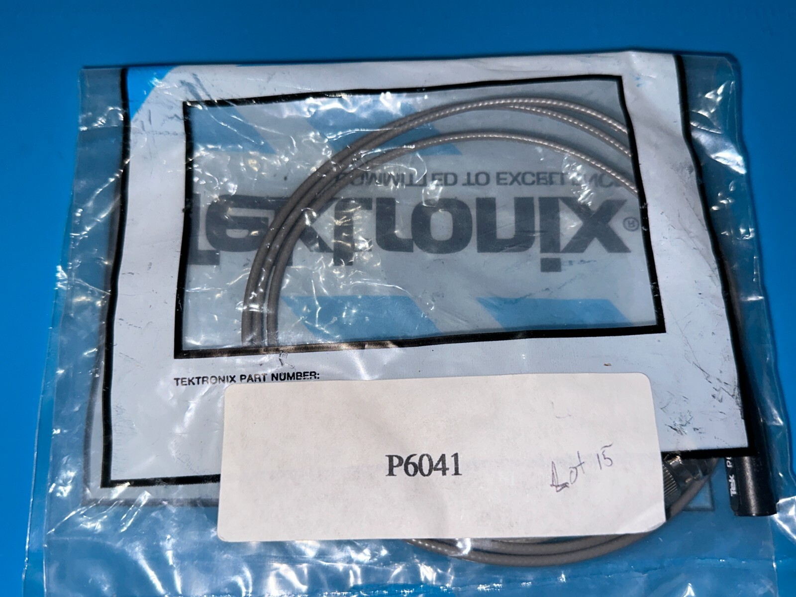 Tektronix P6041 AC Current Probe Lead Cable for CT1 CT2 Current Transformer
