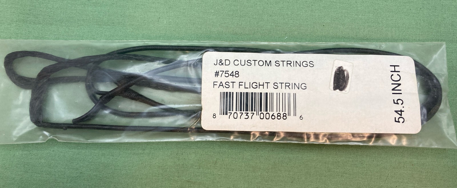 NEW J & D CUSTOM STRINGS 7548 FAST FLITE STRING LENGTH 54.5"