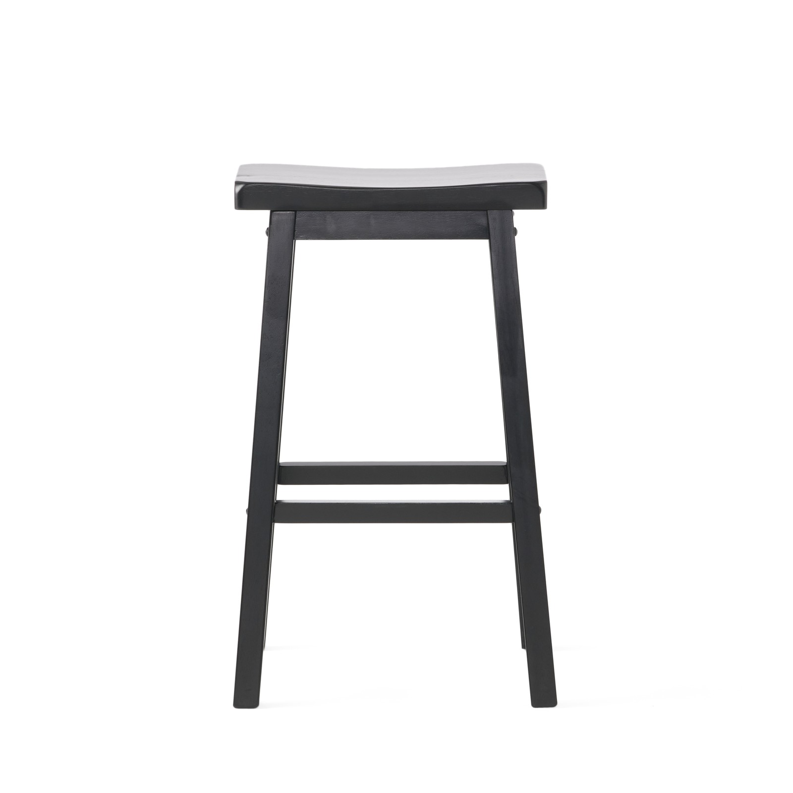Saddle Barstool - for Home Bar, Kitchen Island, or Serving Area, Comfortable