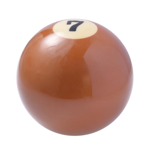 Brown 7-Pack Billiard Ball Shift Gear Knobs - Stick Shifter Knob