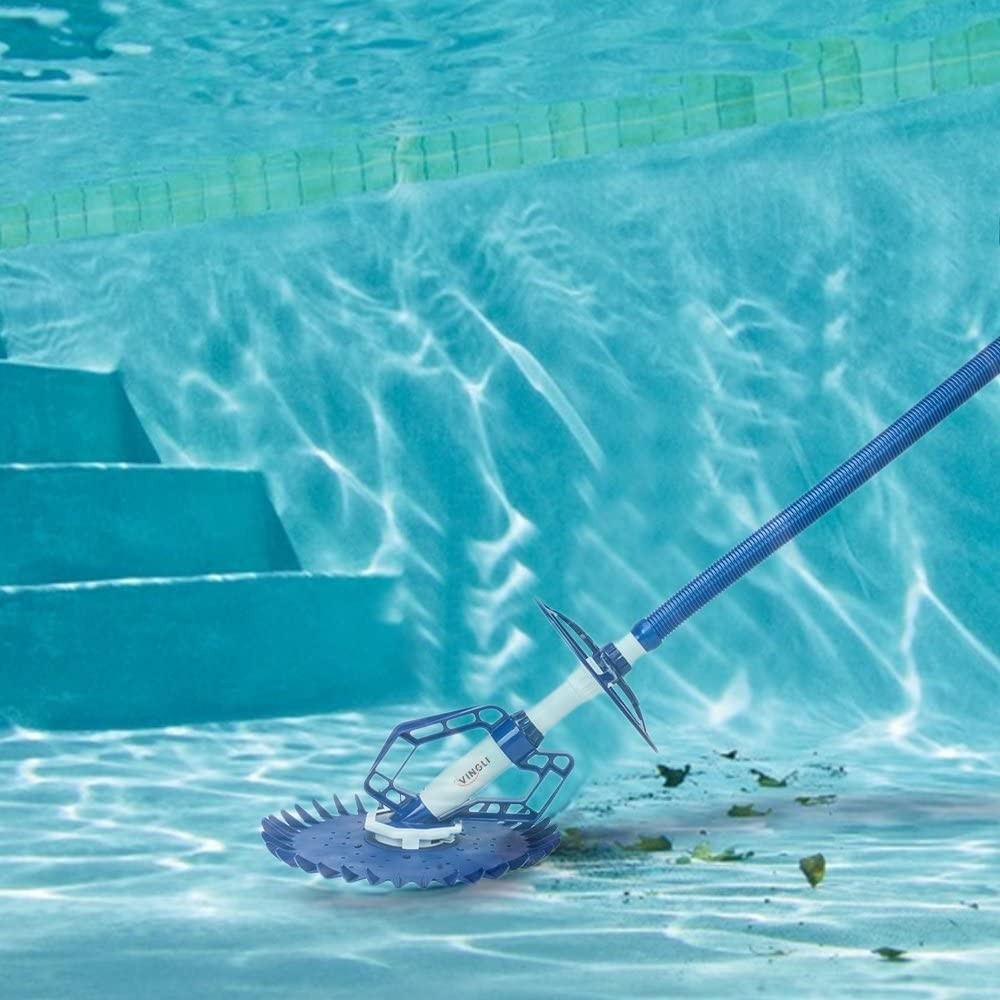 Durable Swimming Pool Automatic Cleaner Inground Above Ground Pool 10pc Hose Set