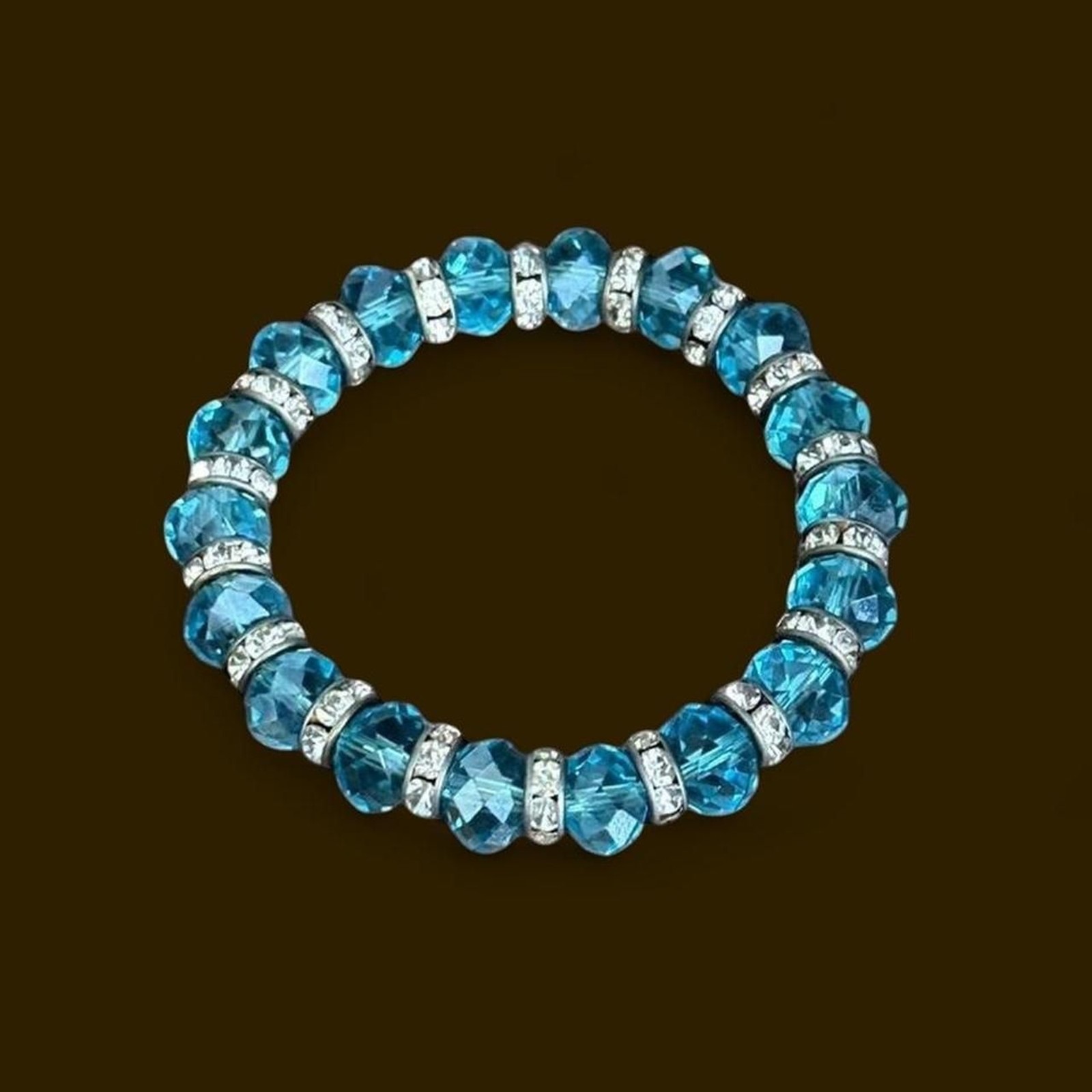 Shiny Blue Bracelet