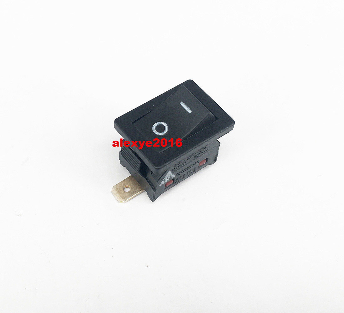 AAE T125/55 TECNO Micro Rocker Switch 2 Pins 2 Positions Maintained