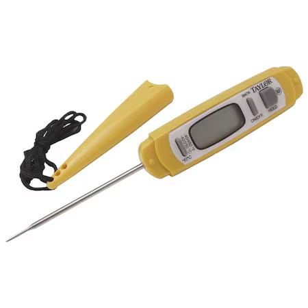 Taylor 9847Fda 6" Lcd Digital Food Service Thermometer With -40 To 450 (F)