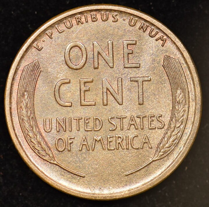 1909 VDB 1C Lincoln Wheat Cent Unc BN R193405