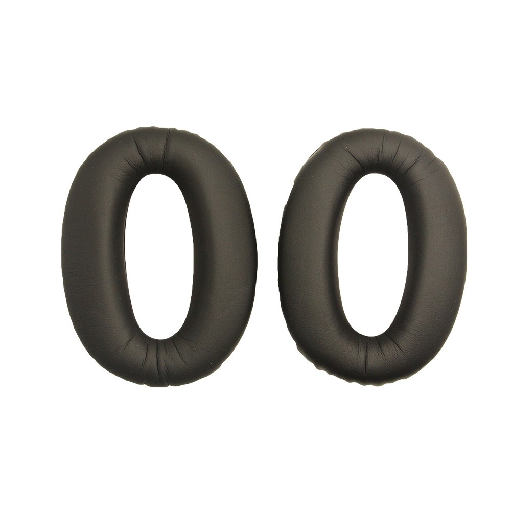 1 Pair Durable Replacement Ear Pads Cushion for Headphones Comfortable Black