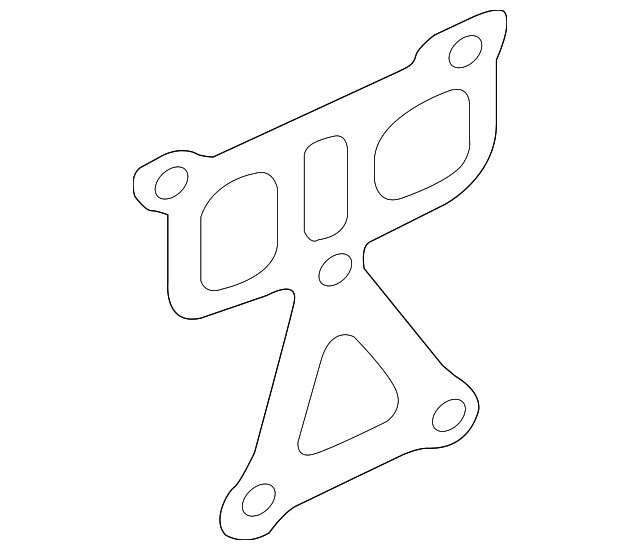 Genuine Mitsubishi Water Pump Assembly Mount Gasket MN187246