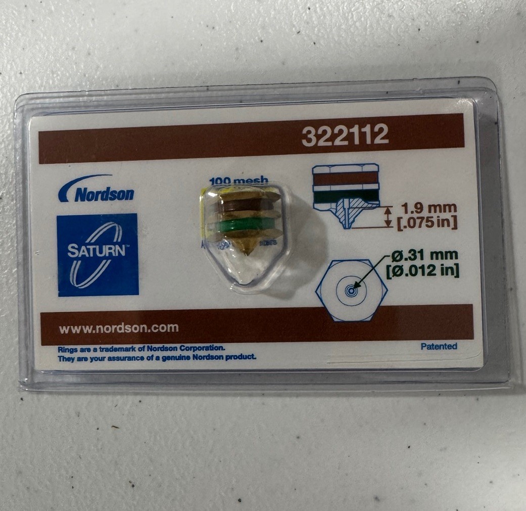 Nordson 322112  New in Factory Sealed Box USA SELLER