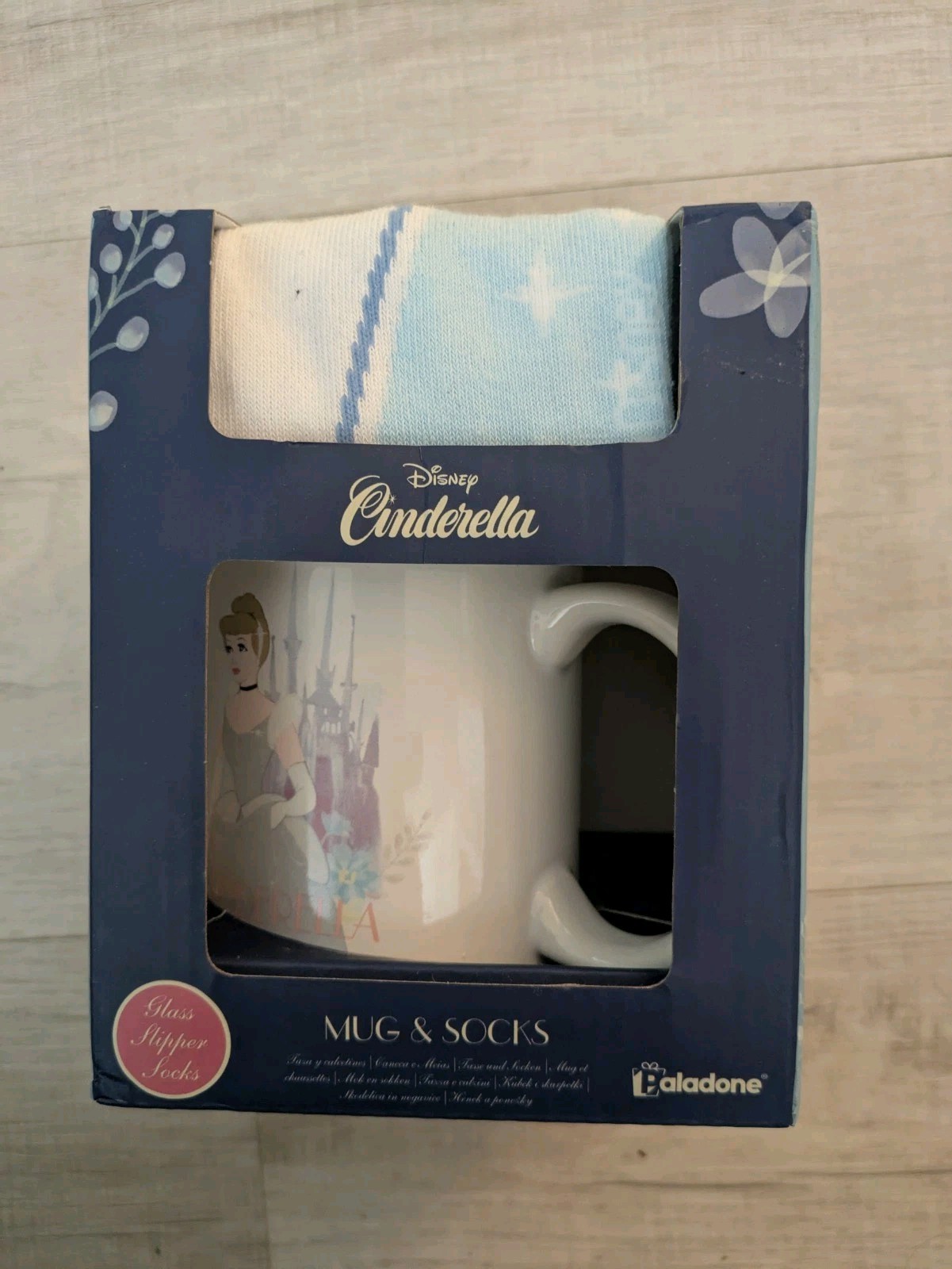 Disney's Boxed BNWB Cinderella Mug And Socks In Excellent Condition
