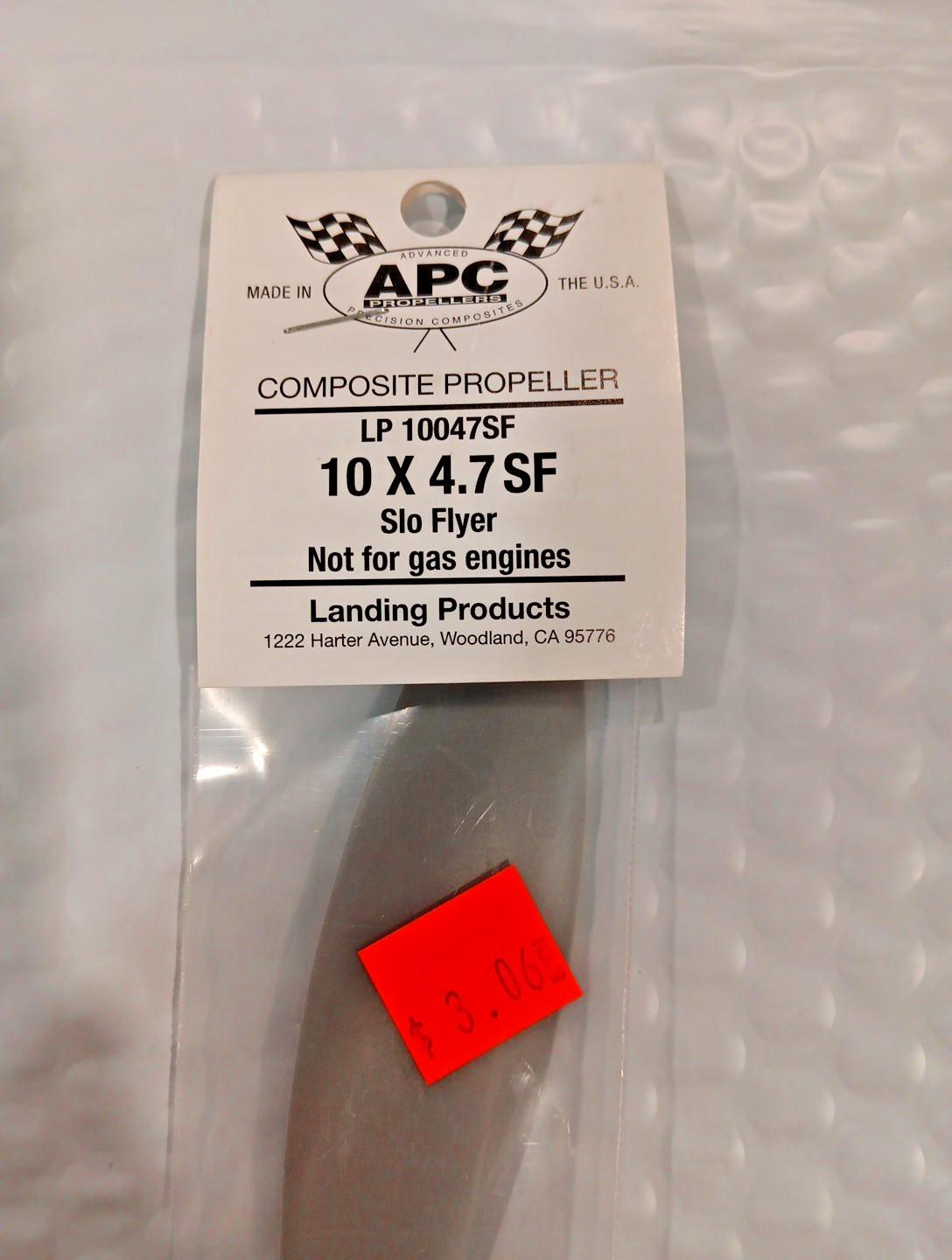 APC C-2 PROPELLER NEW! 10 X 4.7 SF
