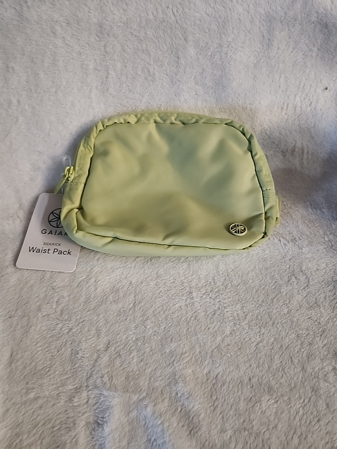 Gaiam Sidekick Waist Pack Adjustable Strap, Zip Closure Green New With Tags