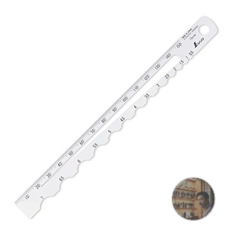 Shinwa Sokutei Radius Scale A-1 R0.5-7mm Stainless Steel 3-in-1 Gauge New