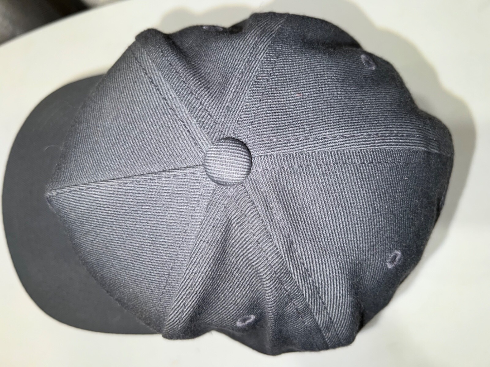 Gray with White Embroidered Bee on Hat Cap Snapback Stevie Monce Yupoon EUC