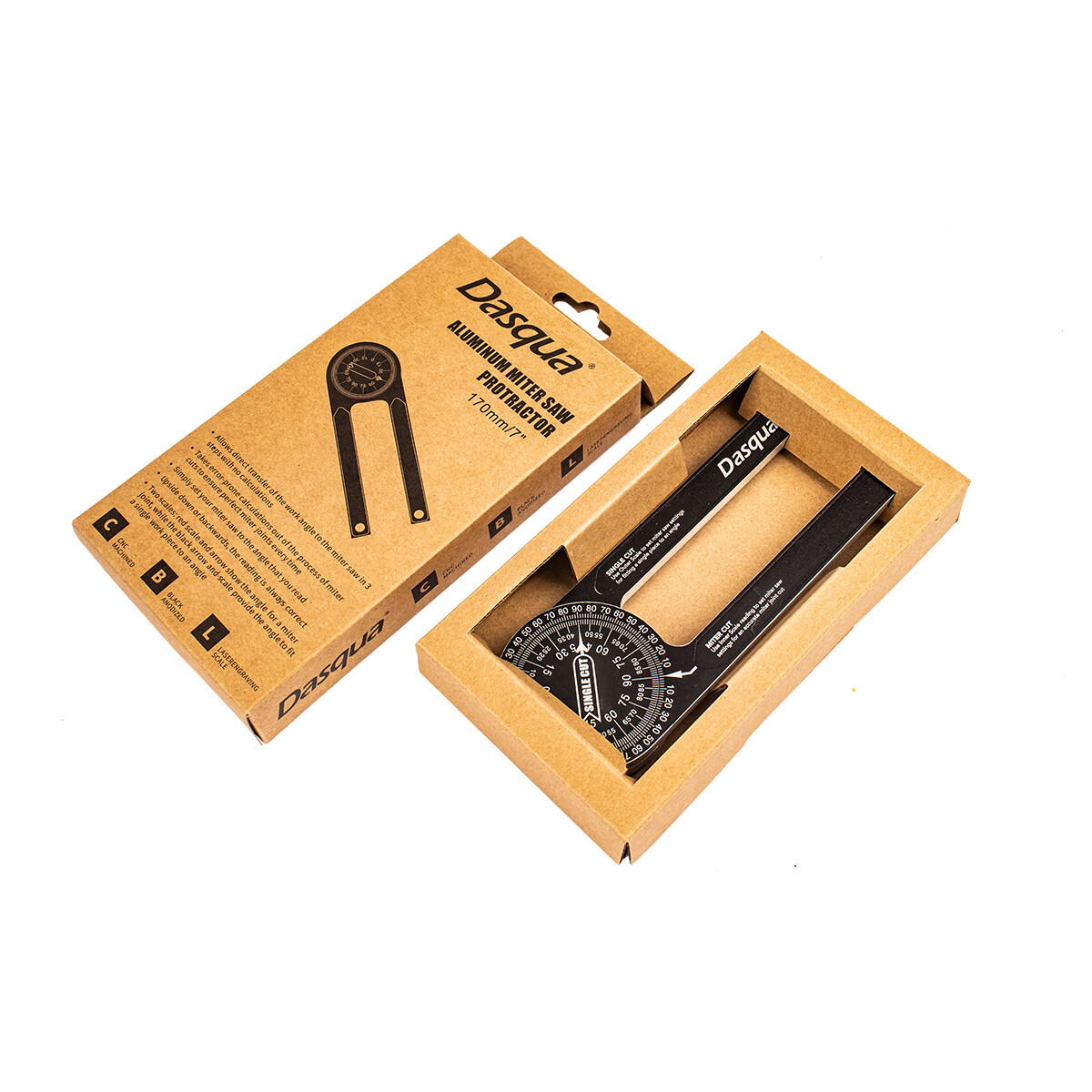 DASQUA 7" / 170MM MITER SAW PROTRACTOR (1804-1006)
