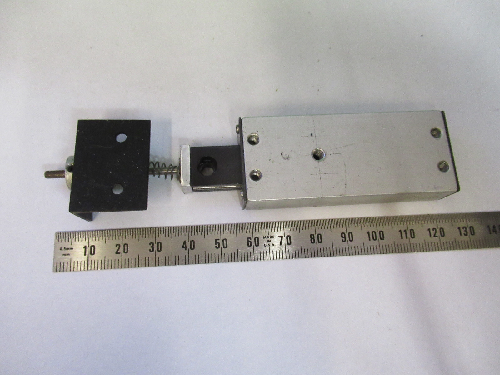 ASSEMBLY  DELTRON POSITIONING LINEAR STAGE BALL BEARING AS PICTURED #P8-B-19
