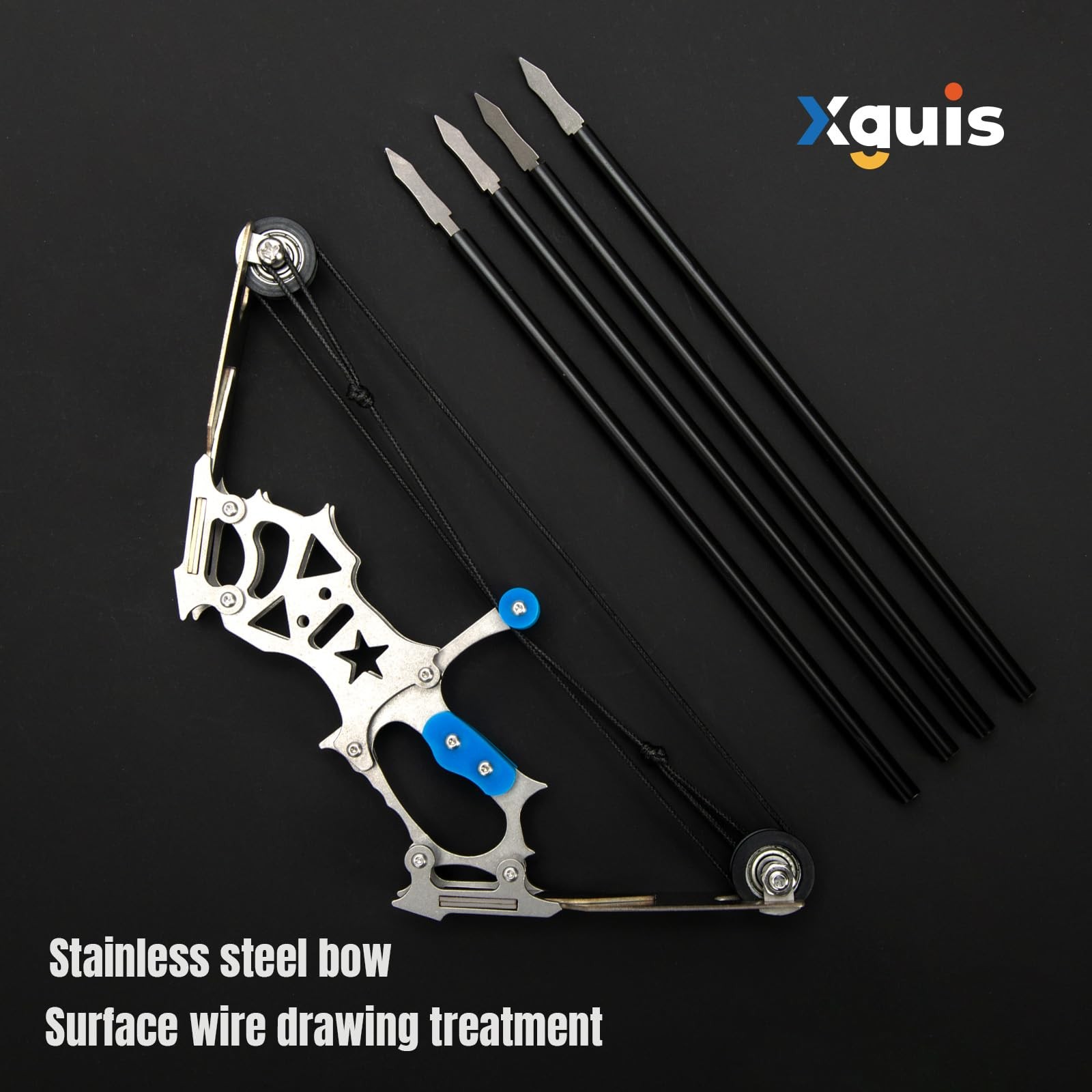 5.9" Compound Bow and Arrow Set, Mini Archery Bow Set with 12 Arrows, Left an...
