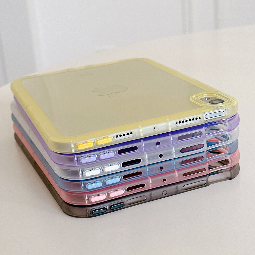 For iPad 10th 9.7/10.2" Generation Mini 6 Air 4/5 Pro Shockproof TPU Clear Cover