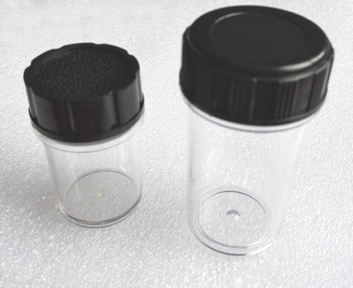 195mm Microscope Objective Lens Plastic Box Protective Case RMS Thread 5PCS/Lot