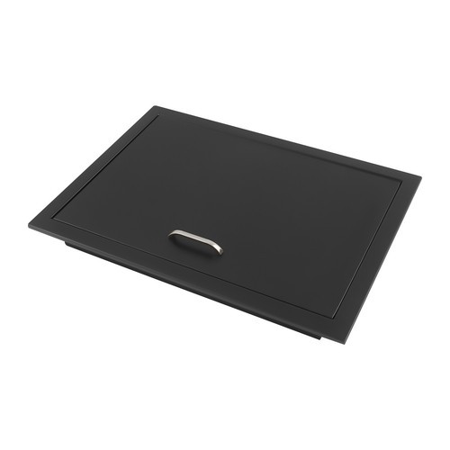 Single BBQ Access Door, Durable Carbon Steel for Outdoor Kitchen