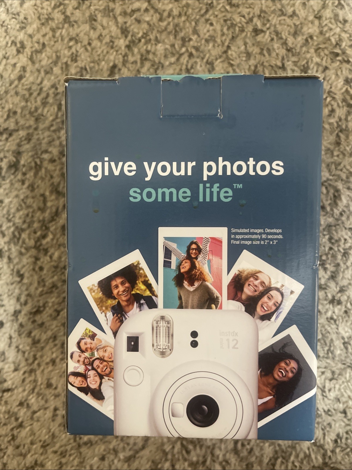 Fujifilm Instax Mini 12 Bundle - Clay White - Brand New