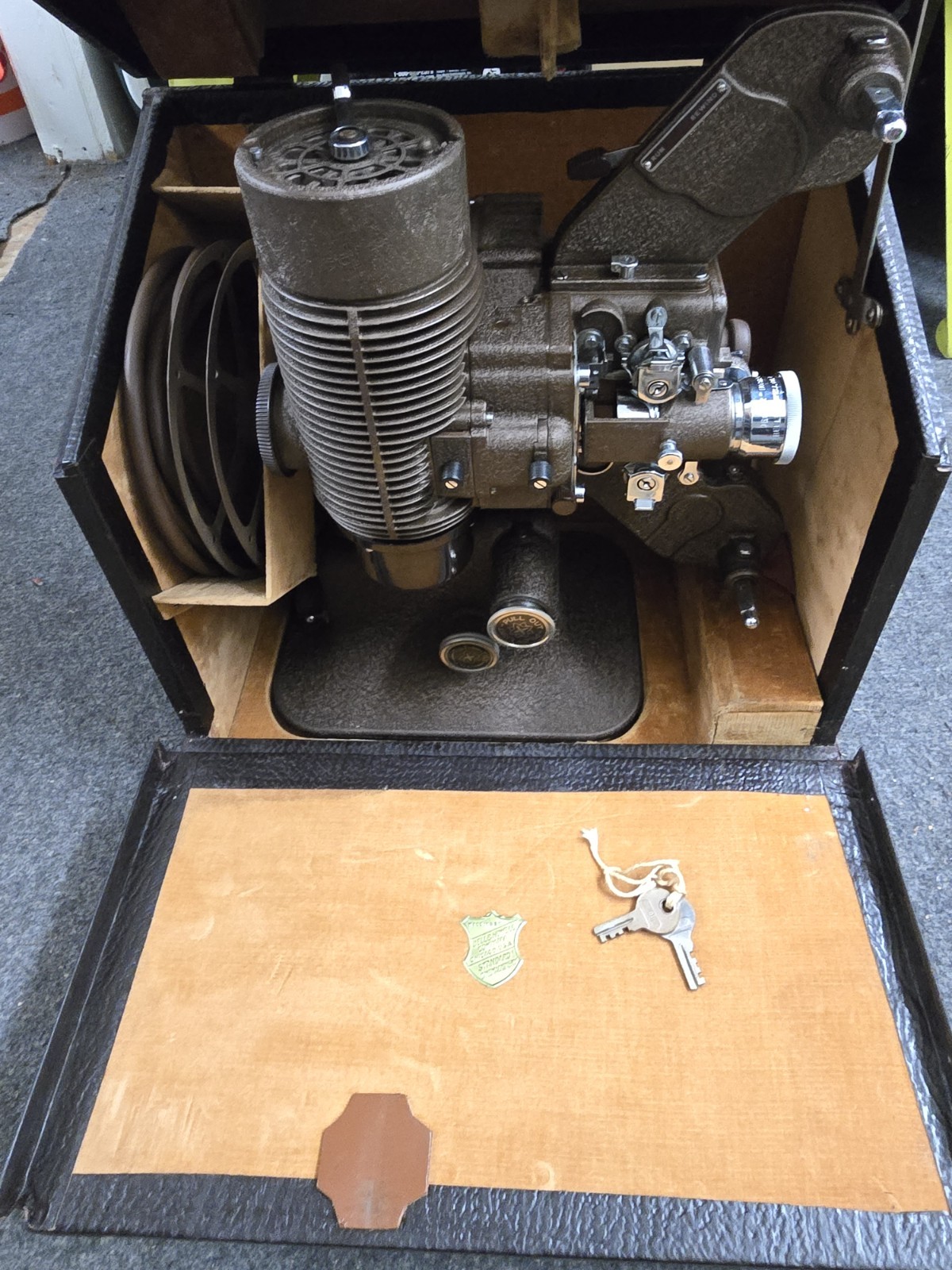 Bell & Howell 16mm Movie Projector with Case and Accessories