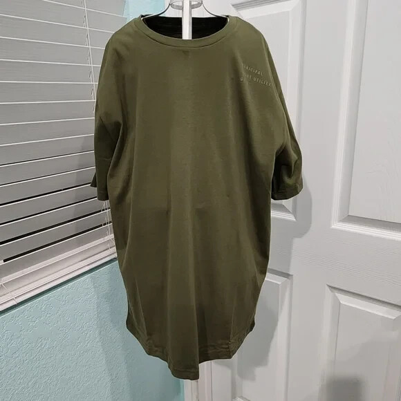 Municipal Sports Utility Gear Army Green Shirt Sz Large NWOT