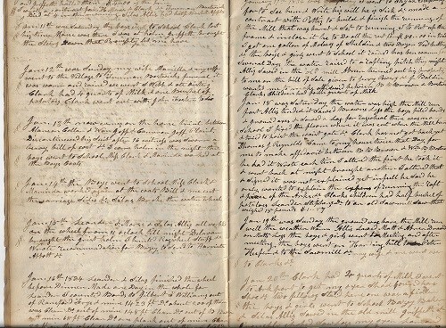 ledger, sawmill ledger, Hornellsville, New York, Justice of the Peace, wood