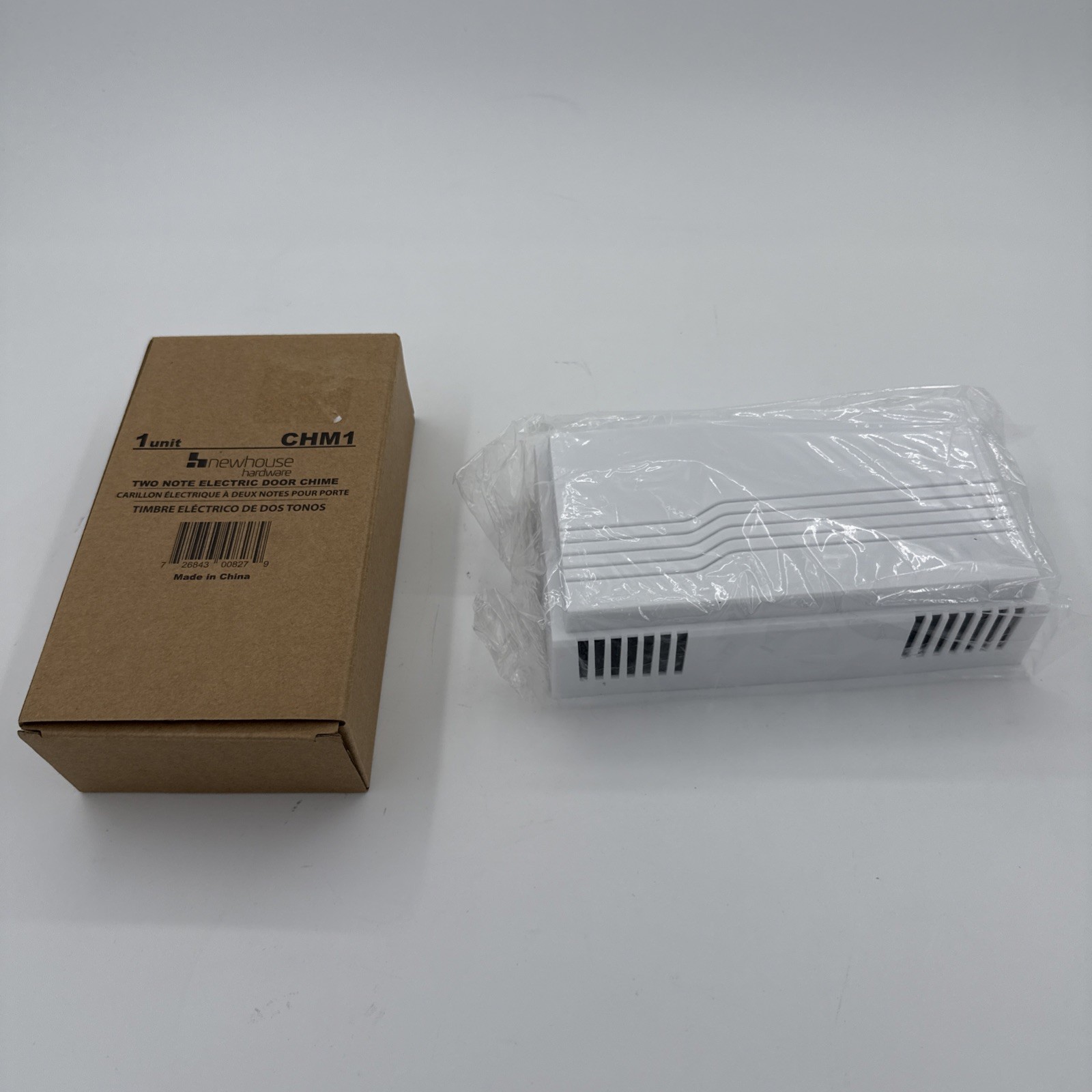 Newhouse Hardware Two Note Mechanical Door Bell MCH1 Chime Button New In Box