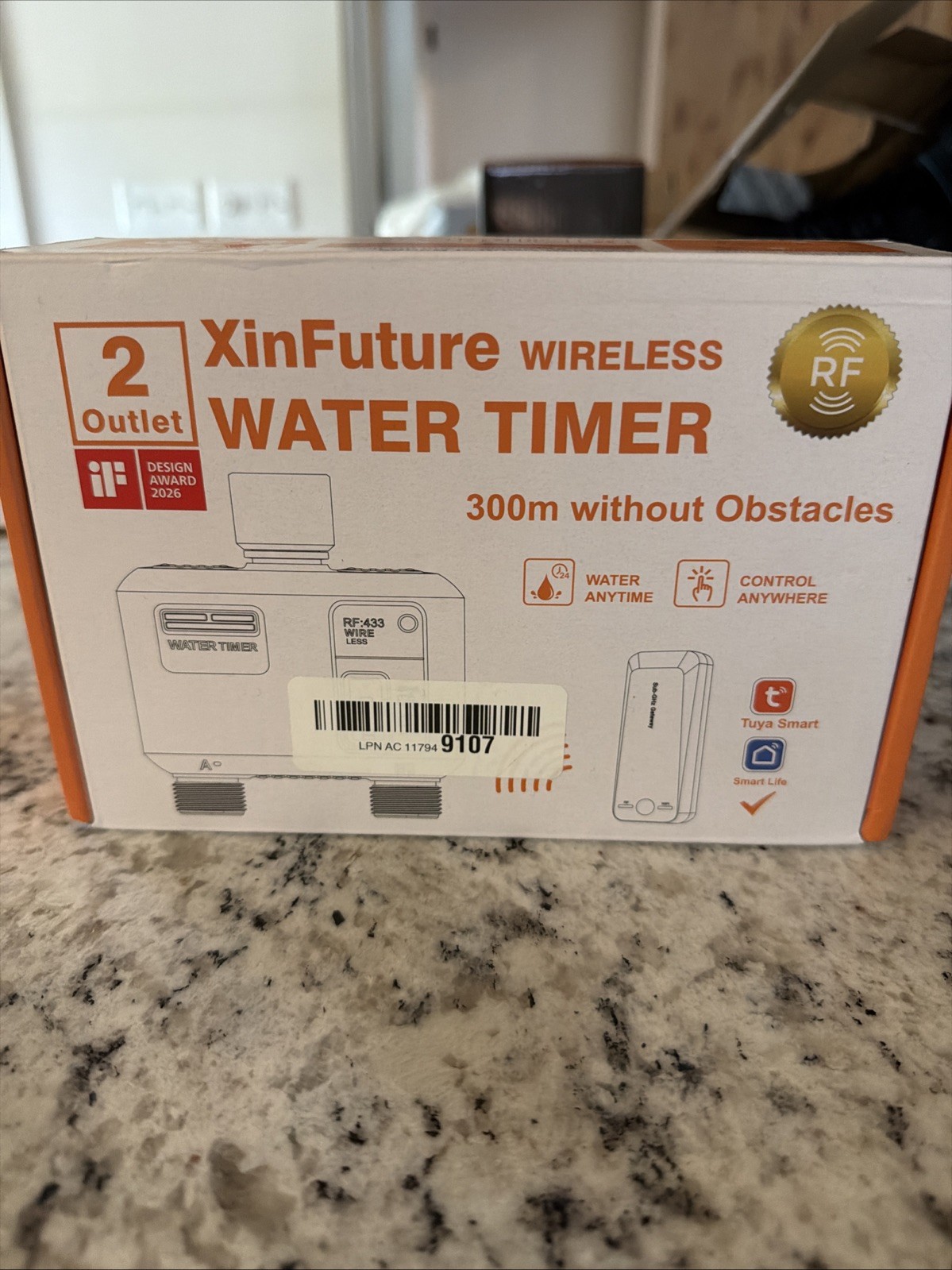Sprinkler Timer Programmable Irrigation Water Timer Wi-Fi XinFuture Smart Water