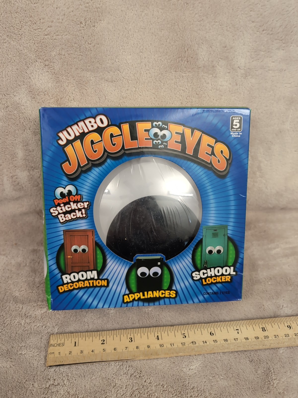 Jumbo Jiggle Eyes joke Prank Comedy Prop