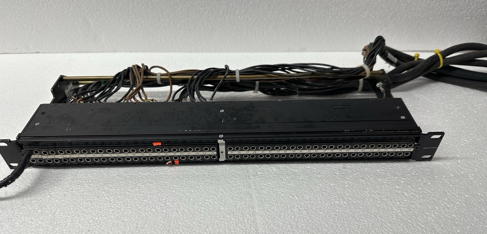 Studio Patchbay TT Bantam Mogami Wired Snake & Redco Loom Rack Panel 48ch Pro