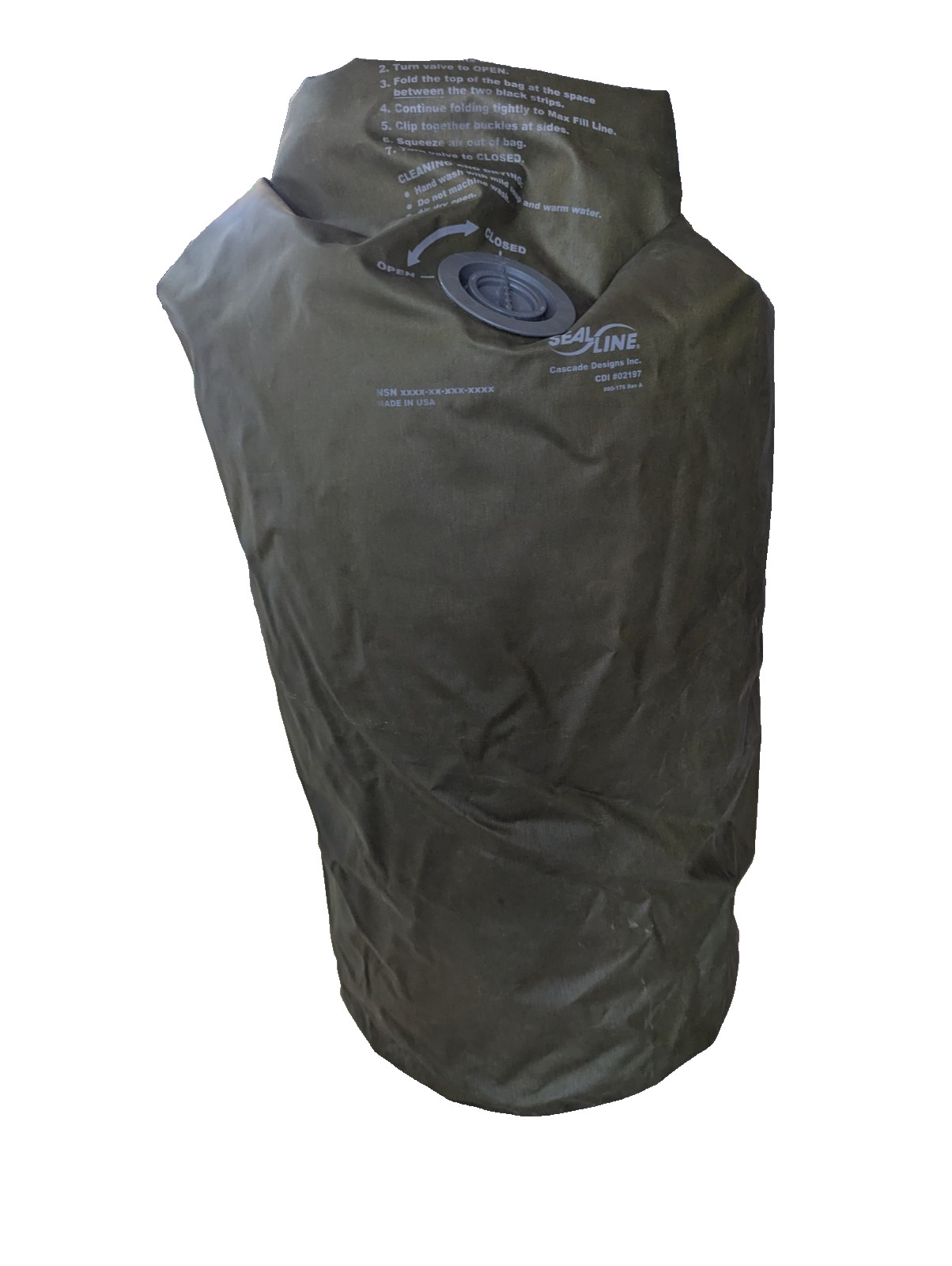 USGI USMC Seal Line ILBE Waterproof Liner 65L Dry Bag for Main Pack