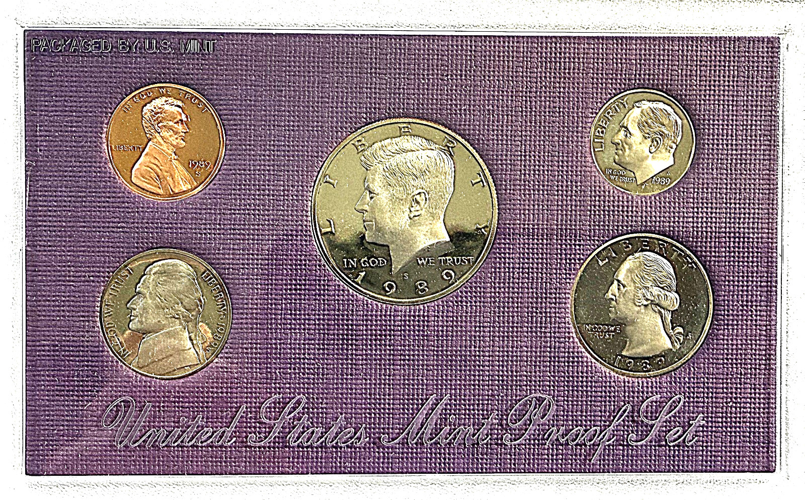 1989-S PROOF SET / EXTREMELY RARE / HARD TO FIND / UNC / ONLY (3,009,107) MINTED
