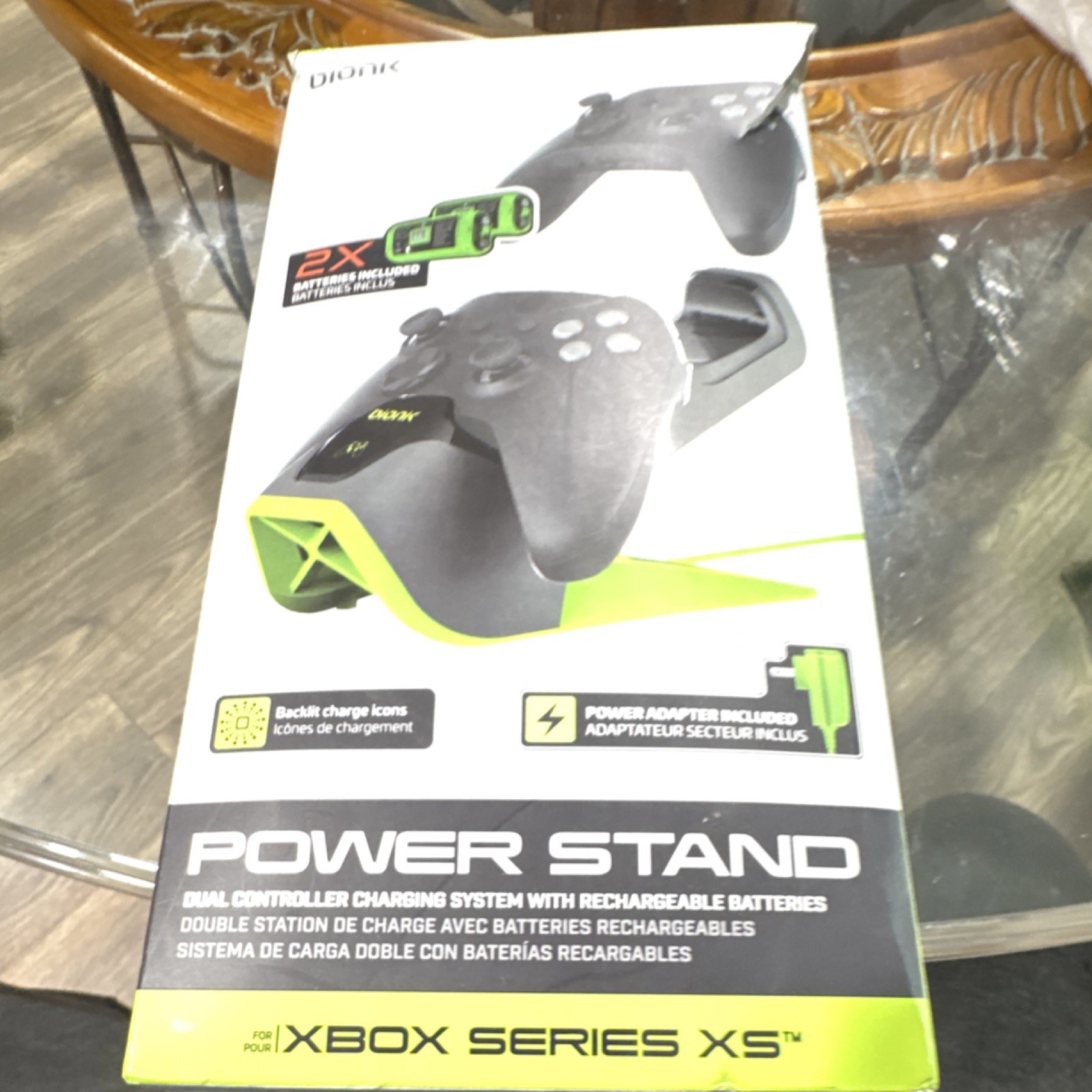 Bionik Dual Controller Charging Dock Xbox Series X|S, Rechargeable, Backlit