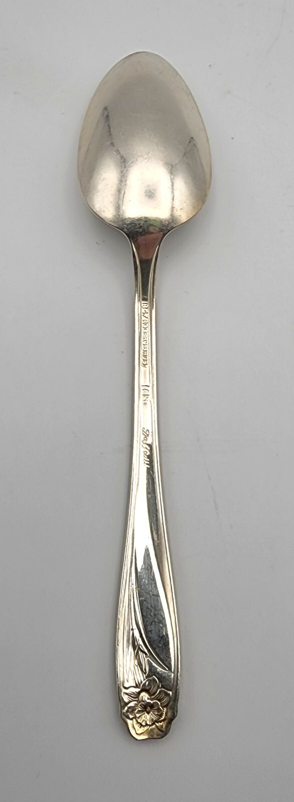 1847 Rogers Bros Daffodil Pattern Tea Spoon Silverware Flatware