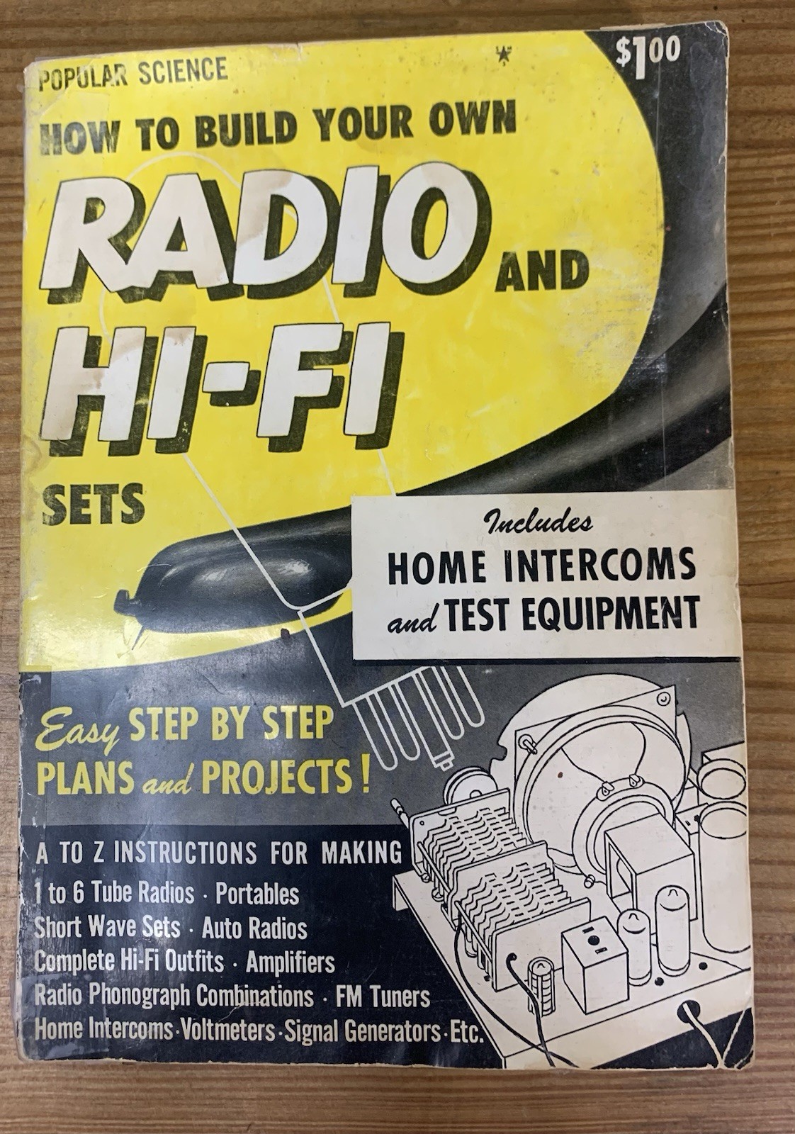 Popular Science How to Build Your Own Radio and Hi-Fi Sets