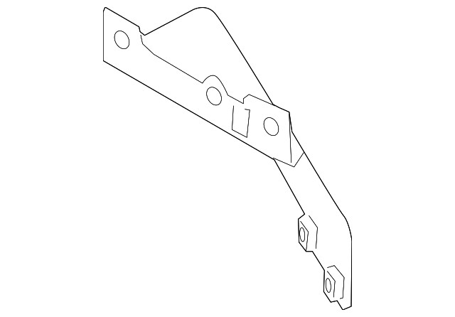Genuine OEM Nissan Engine Oil Cooler Bracket Part 21340-JF00A