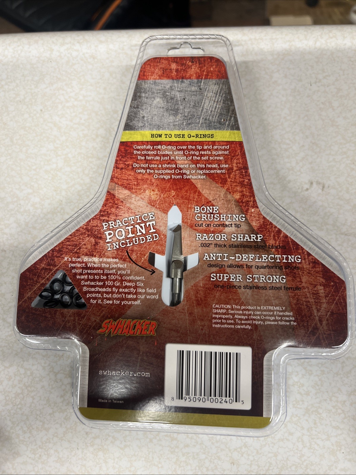 Swhacker 100 Grain 1.5” Cutting Diameter Expandables