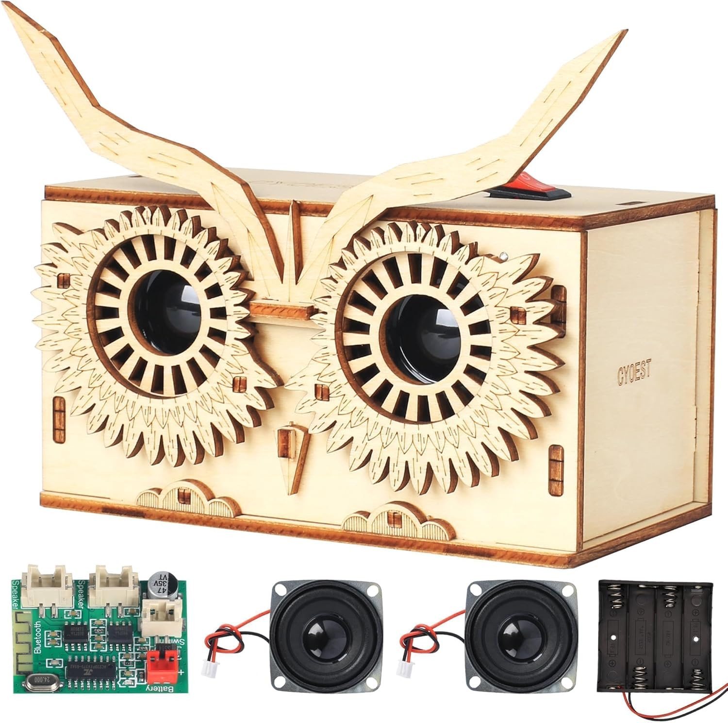 DIY Bluetooth Speaker Kit, Stem Projects for Kids Ages 8-12, Science Kits for Ki