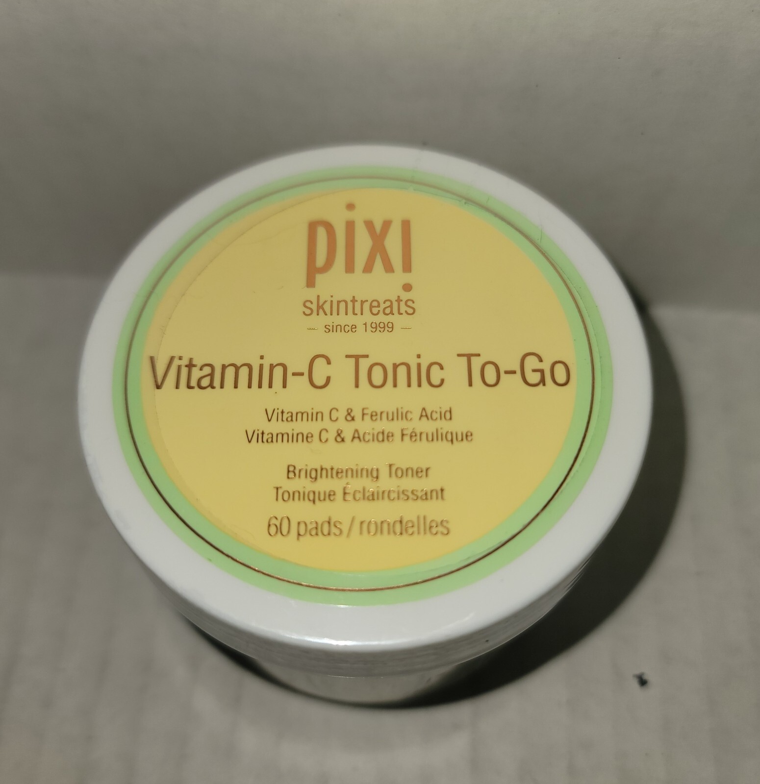 PIXI Vitamin-C Tonic To-Go 60 Pads- FAST FREE SHIPPING