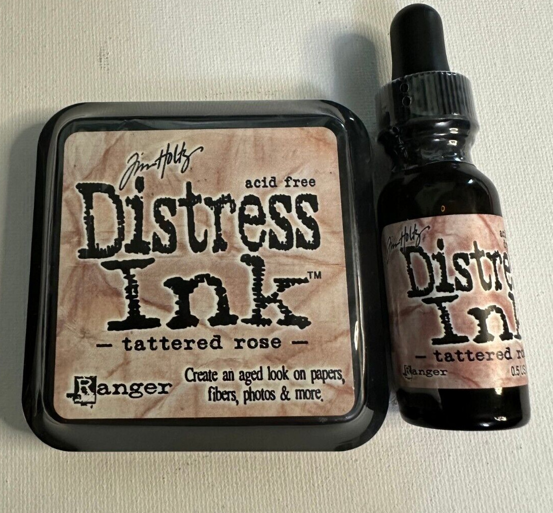 Ranger Tim Holts Distress Ink Pad & Refill ~ Tattered Rose ~ K1